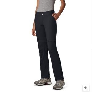 Columbia Saturday Trail II Convertible Pant - Black - Size 10R